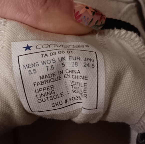 Converse Tan Size 7.5w - Picture 6 of 7